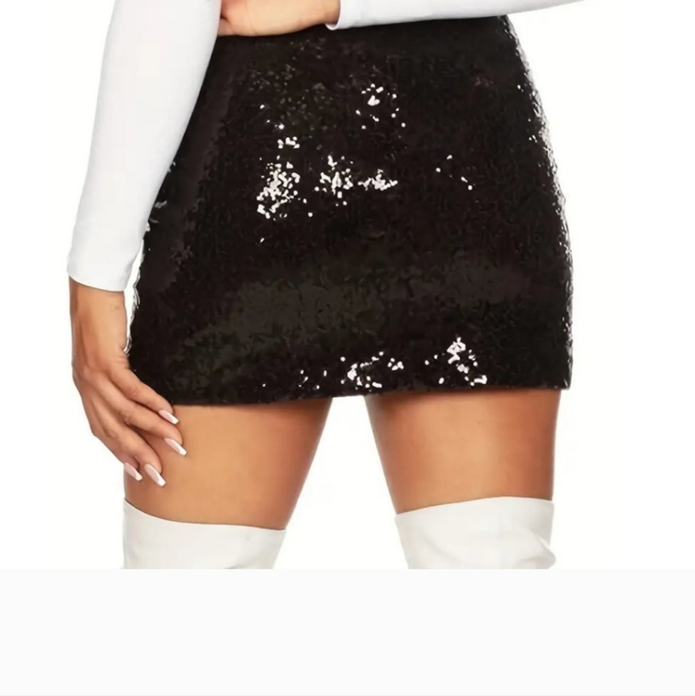 Black sequin Mini